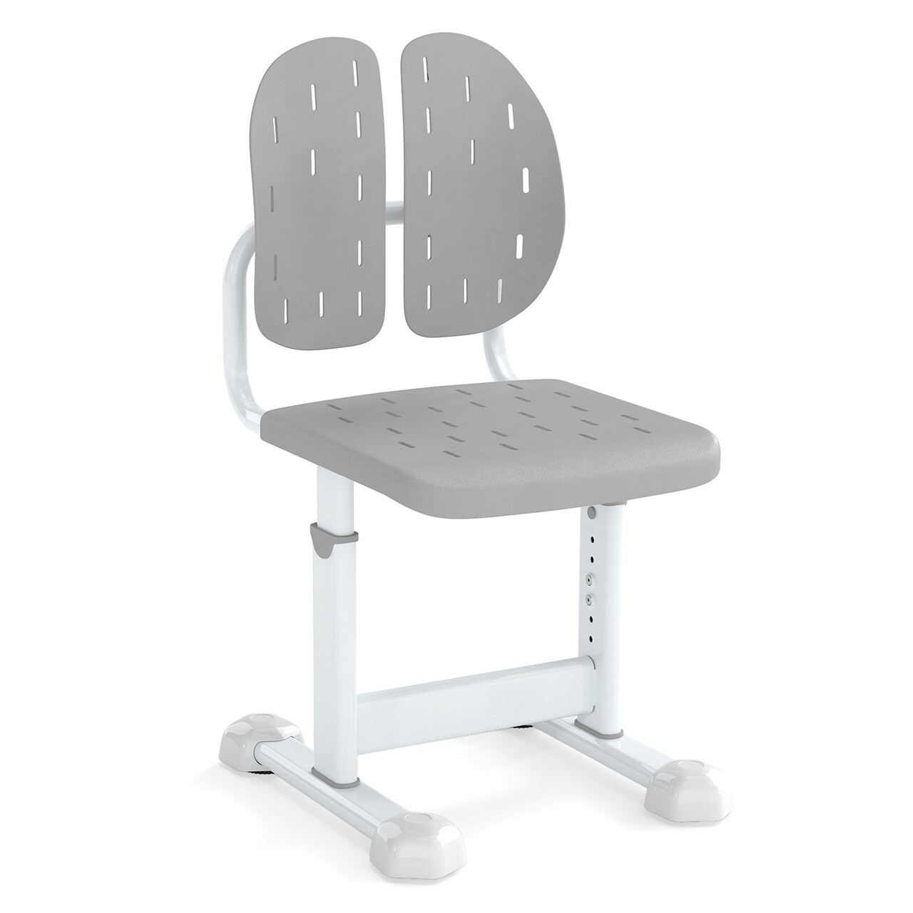 Adjustable Ergonomic Kids Study Chair with Double Backrest & Height Adjustable Seat
